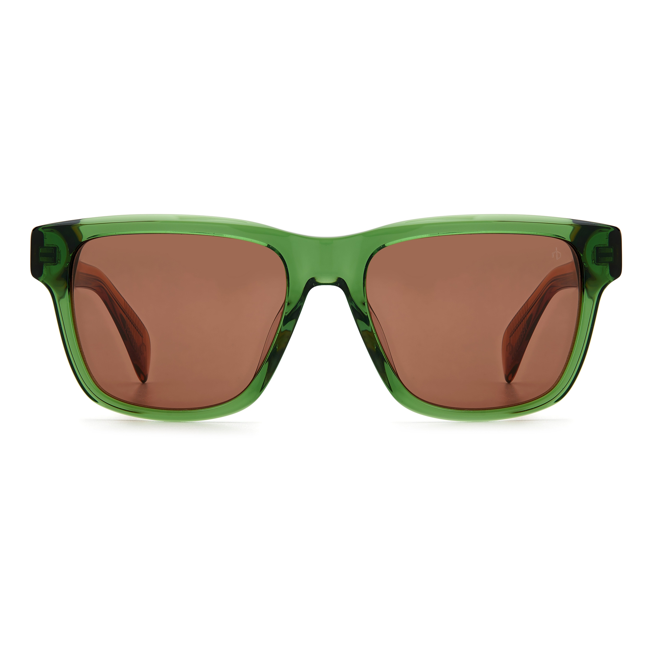 SAINT LAURENT *RECYCLED* - BOLD SLIM RECTANGLE SUNGLASSES /GREEN