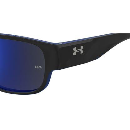 UA SCORCHER MATTE BLACK BLUE