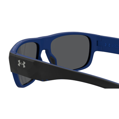 UA SCORCHER MATTE BLACK BLUE