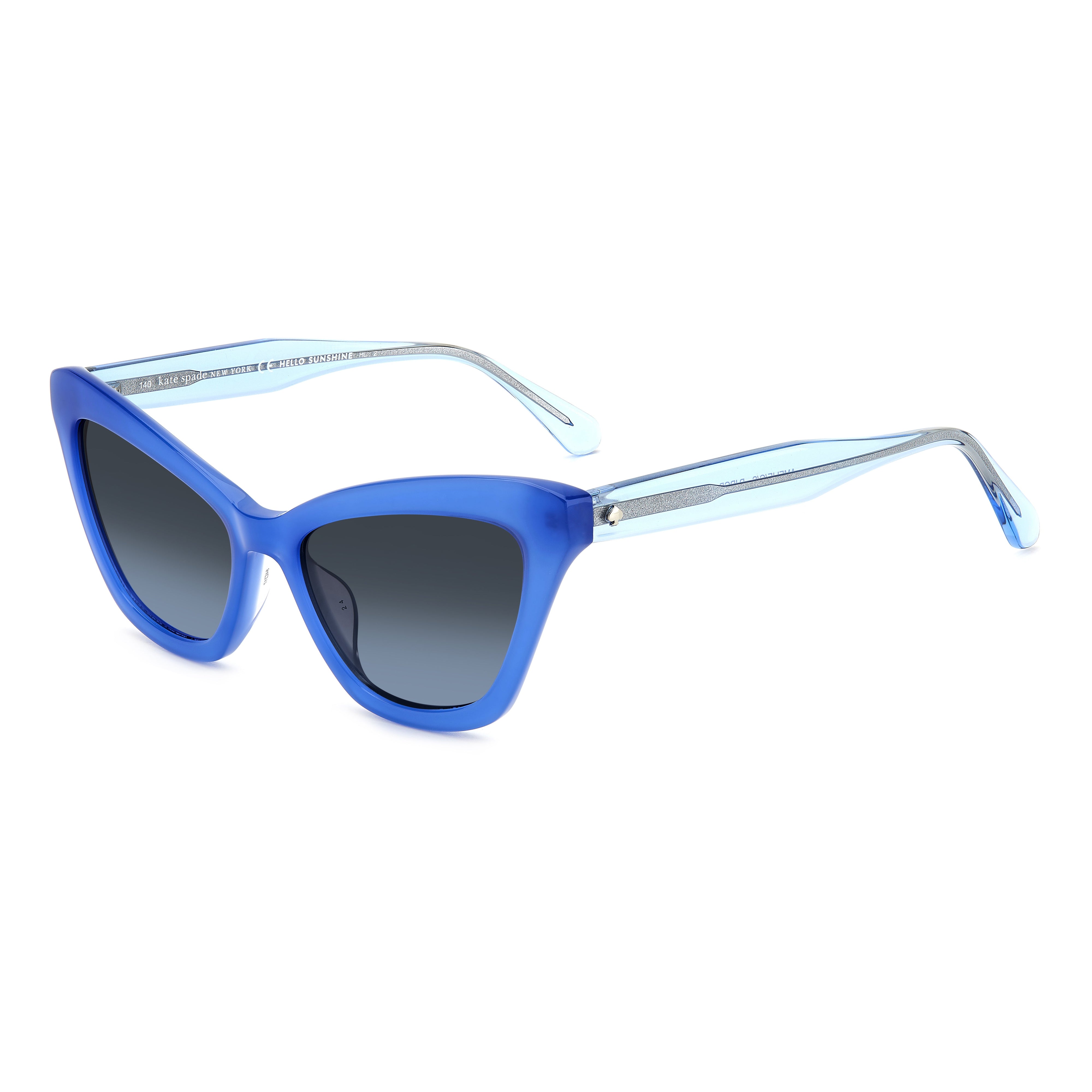 Kate Spade Blue Square Ladies Sunglasses Fenton / G / Spjp0860  FENTON/G/SPJP0860 716736208558 - Sunglasses - Jomashop